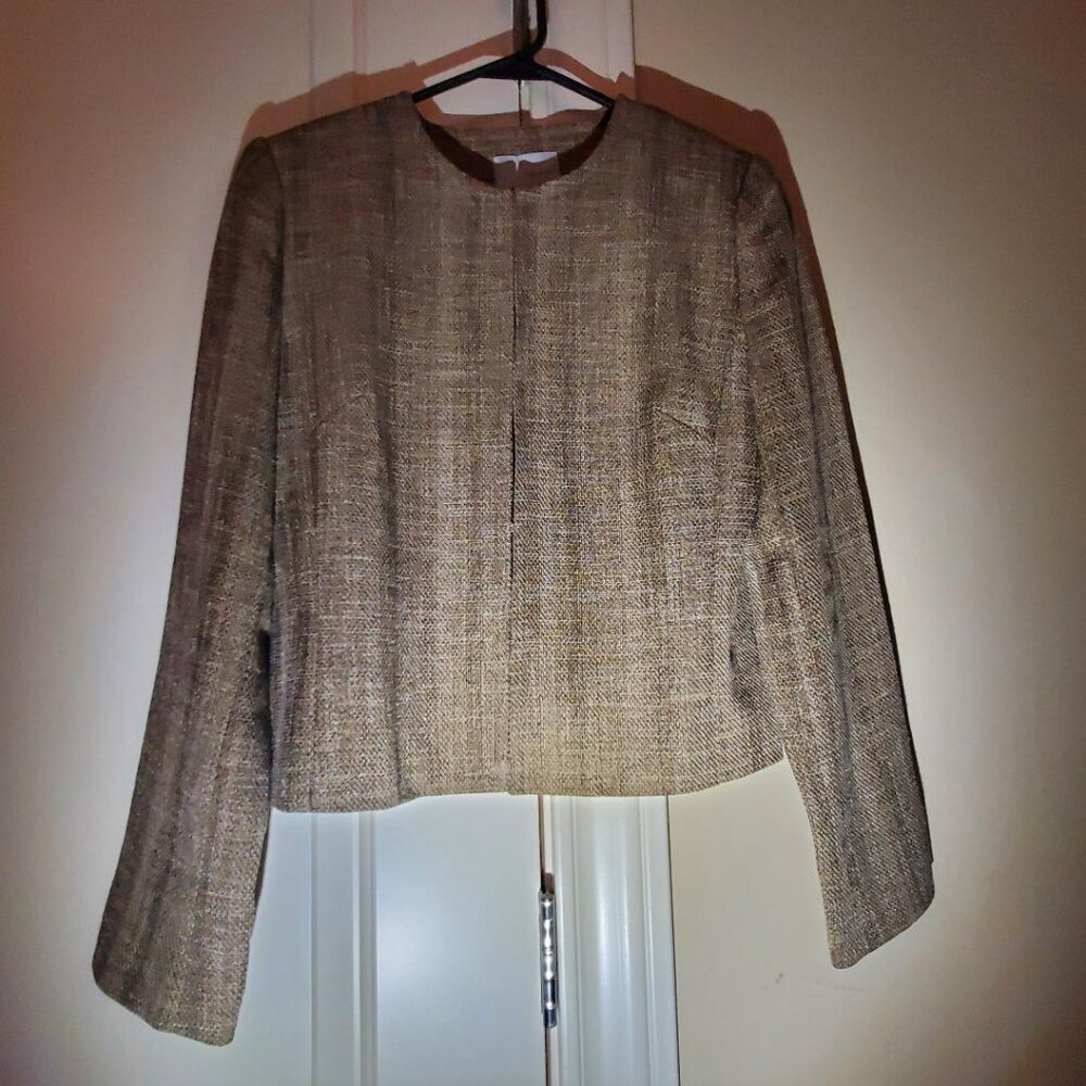 Brown Tweed Short Jacket